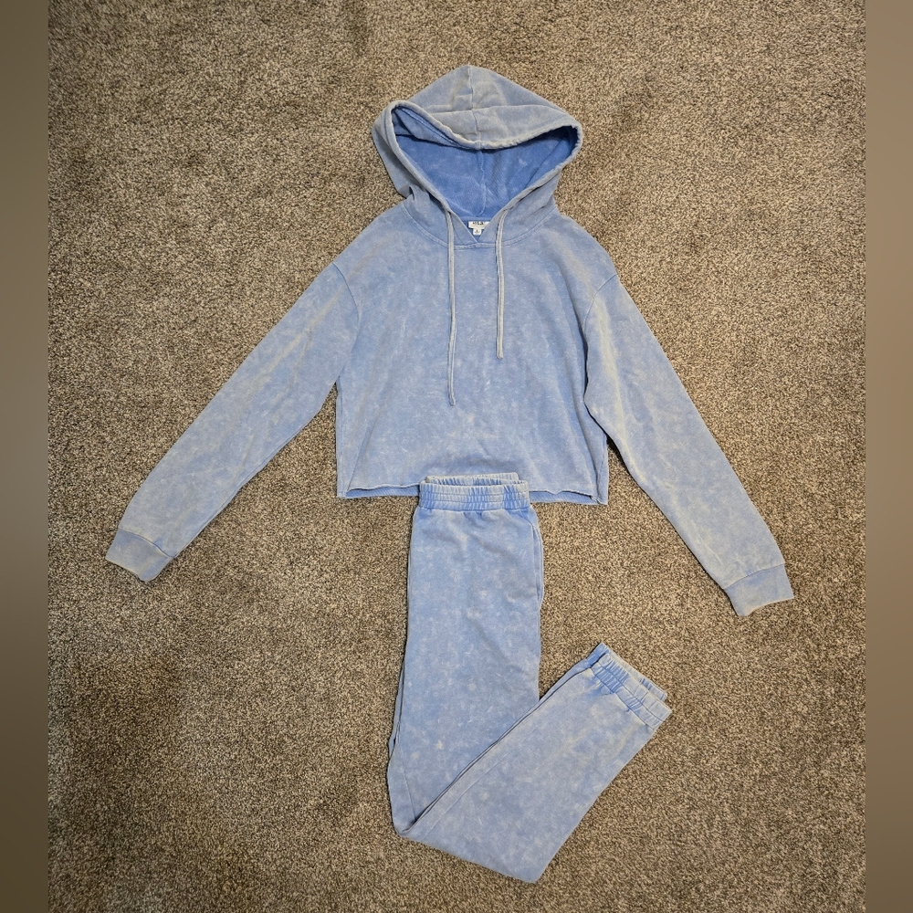 Lane 201 Boutique hoodie sweatshirt & joggers set size small in great condition